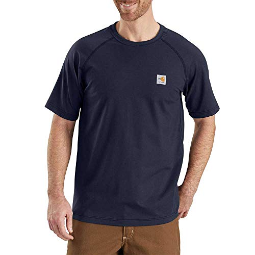 CarharttmensFlame-Resistant T-shirt Class 3 (Big & Tall)Dark NavyMedium/Tall