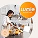Lumie Vitamin L Light Therapy Lamp - Portable, Slim Design - 10,000 Lux Daylight Lamp - Detachable Stand, Cool White LEDs & Rippled Diffuser - Portrait or Landscape