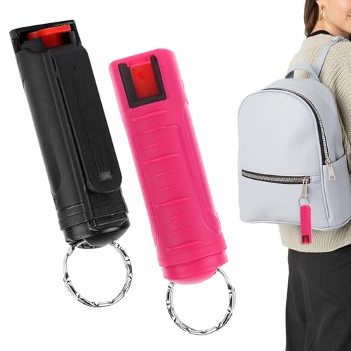 Generisch 2 Stück Pfefferspray Schlüsselanhänger, Mini Selbstverteidigung-Schlüsselanhänger, Pepper Spray zur Tierabwehr, Klein Pfefferspray für Männer und Frauen -Yb8Ba Generisch 2 Stück Pfefferspray Schlüsselanhänger, Mini Selbstverteidigung-Schlüsselanhänger, Pepper Spray zur Tierabwehr, Klein Pfefferspray für Männer und Frauen -Yb8Ba
