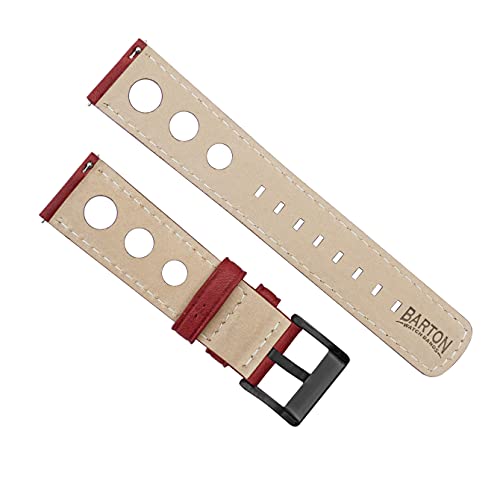 Image of Barton Racing & Rally Horween Leather Straps with Integrated Quick Release Spring Bars - Watch Bands