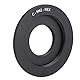Aluminiumlegierung M42-C-NEX Objektiv Adapterring Langlebige Kamera Fotoblitz Zubehör für M42/C Mount Kamera Objektiv für NEX Mount Kamera