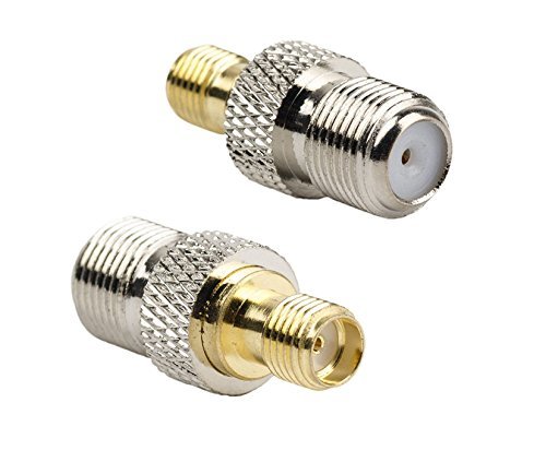 F Type To Sma Male Female Coax Connector Coaxial Adapter 2 Sets 6 Pcs #TOP3
