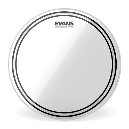 Evans TT10EC2S - Parche para bombo, 10" (transparente)