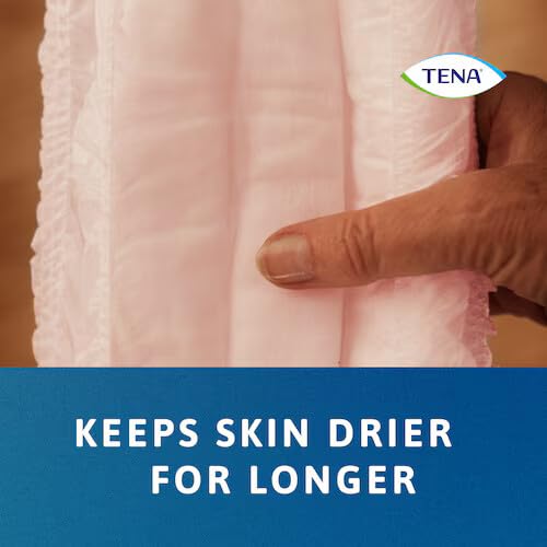 Image of TENA Normal Unisex Adult Diaper Pants Style,Extra Large Size (XL) | 15 Units x 6 | 90 Units | Waist 120-160cms | 48-63 inch | 3X Protection | World's Leading Incontinence Brand | For Heavy Urine Leaks