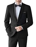 Occasioni: questo abito da uomo a 2 pezzi è adatto per molte occasioni: matrimoni, balli, feste, cene, eventi aziendali, crociere, lauree, appuntamenti, lavoro, sfilate di moda, banchetti, Natale, Halloween e qualsiasi altro evento formale; è anche un regalo ideale per mariti, figli, padri e amici
