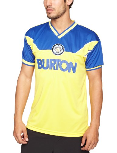 Scotch Guard Score Draw Official Retro Leeds United - Camiseta de fútbol para Hombre, tamaño M, Color Amarillo