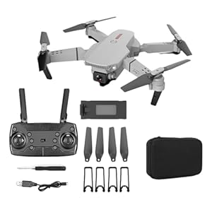 Mzshne Drone with 4K Dual HD Cameras Trajectory Flight Automatic Return Home Foldable Body for Adults Kids Beginners