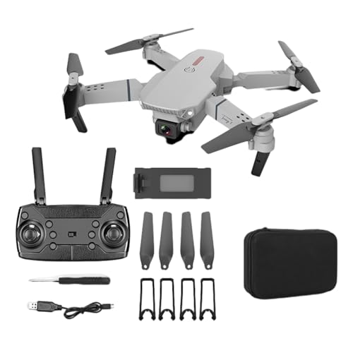 Mzshne Drone with 4K Dual HD Cameras Trajectory Flight Automatic Return Home Foldable Body for Adults Kids Beginners