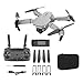 Mzshne Drone with 4K Dual HD Cameras Trajectory Flight Automatic Return Home Foldable Body for Adults Kids Beginners