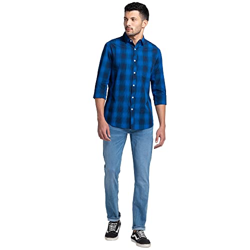 Image of Spykar Men's Rover Regular Fit Mid Rise Casual Jeans