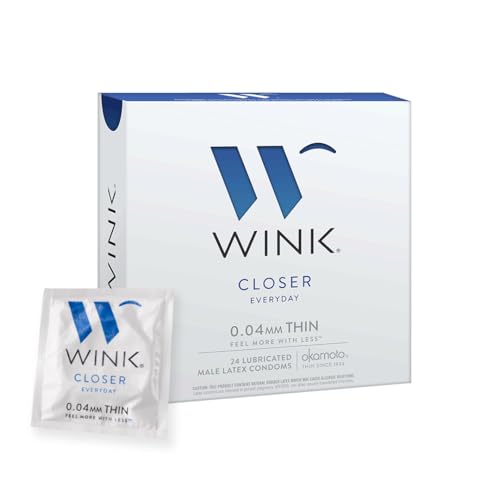 WINK Closer Condoms, 24 count