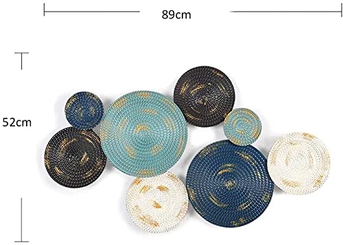 Wall Art Decor Canvas metalen wandsculptuur |Design Wanddecoratie Handgemaakt |Luxe metalen schilderij wandreliëf |3D… - Image 4