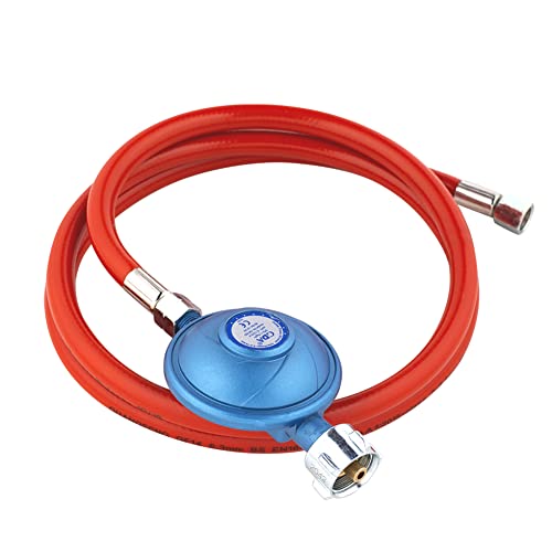CAMPLUX Détendeur de Gaz 50 mbar avec Tuyau de 150 cm, G1/4