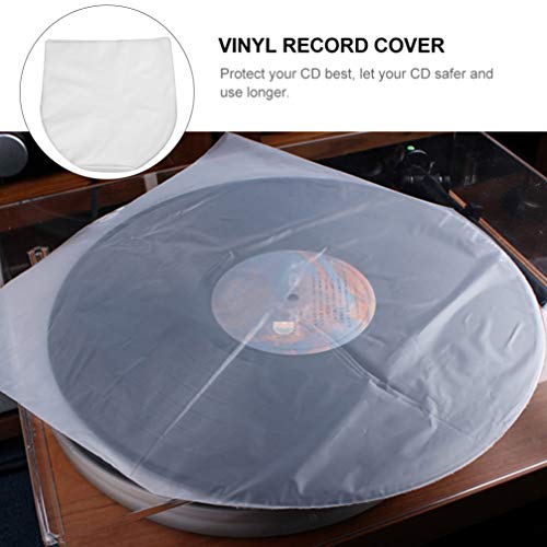 Mangas IP Externas Capa de Disco de Vinil 100Pcs Pe Capa Antiestática para Discos Lp Ld Sacos de Plá