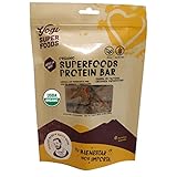 Yogi Super Foods Maca Protein Bars with Cacao for Healthy Energy - Organic, Vegan, Gluten Free, Low Glycemic Superfood Snack Food Bars with Plant Protein, Cocoa Powder & Granola - 10 Bars