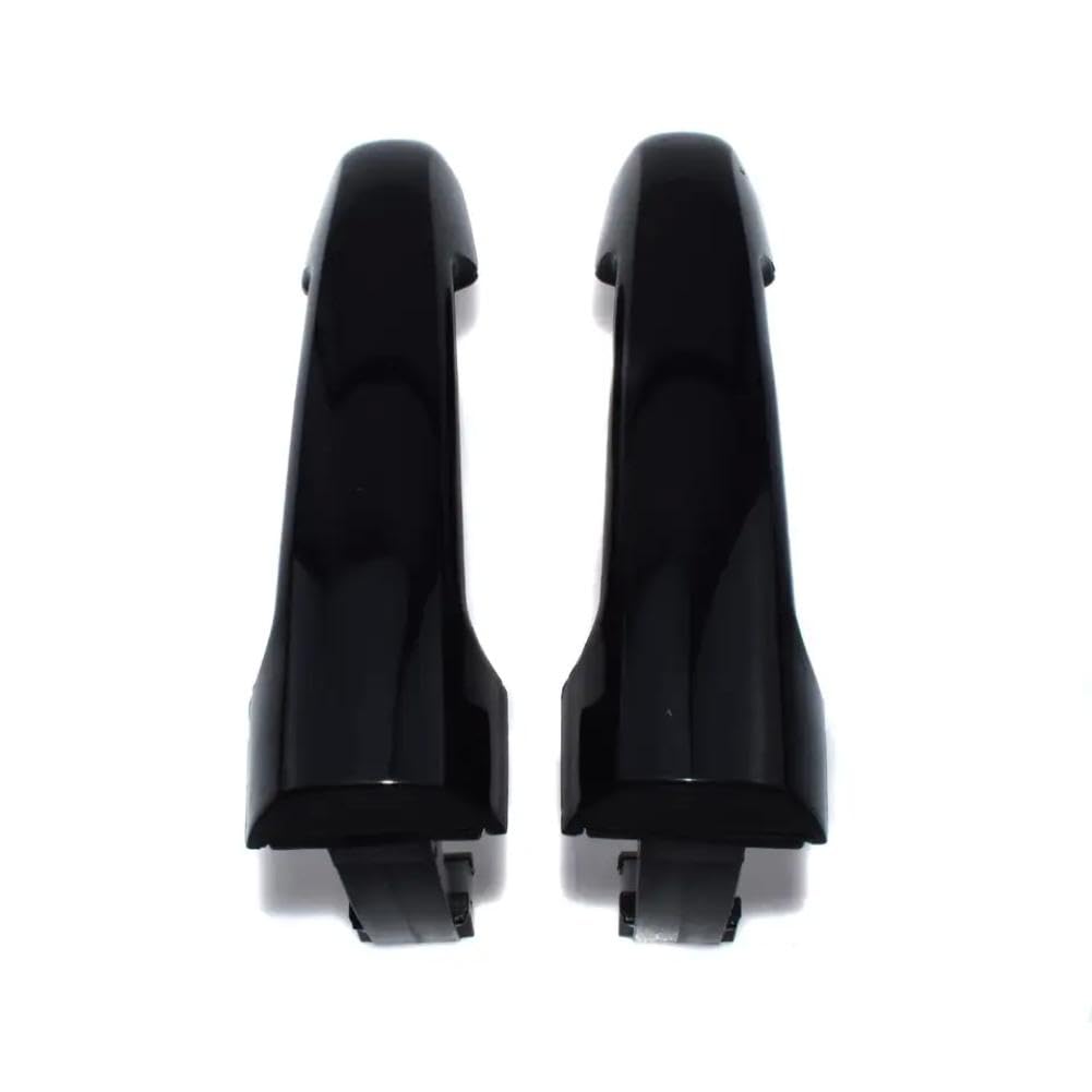 Qaxqmmtak 2 Pieces Exterior Door Handle Catch Compatible With 2006 2007 2008 2009 2010 Sonata Black 82651-3K000 826513K000(2 Pieces)