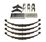 LIBRA 6000# 6K Tandem Trailer Axle Suspension Kit 3000# Leaf Springs Hanger Kit