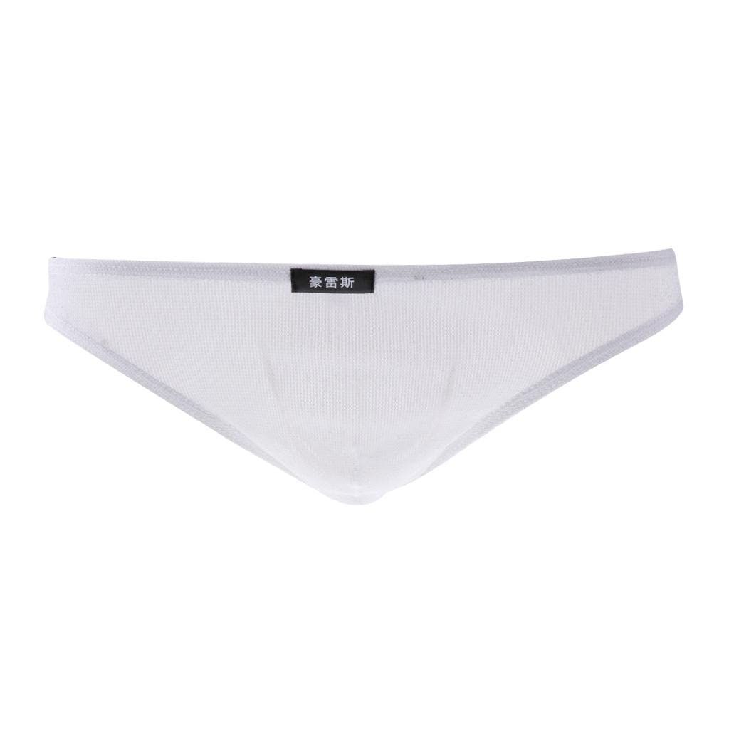 Mens Bikini Briefs Underpants Mesh See Through Pants Glitter L White | Clothing Shoes & Accessories | Mens Clothing | Underwear | 1 x Mens Mesh Brief