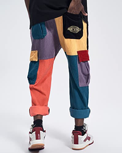 MFCT Streetwear Patchwork Cargo 90s Pants for Men3