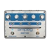 AMPEG SGT-DI Bass Preamp Blue Line Anniversary Edition-Preamplificador Ampeg conmutado por pedal con voicings SVT/B15, IR Loader, EQ de 3 bandas con medios barribles, compresor y filtros Ultra-Hi/Lo
