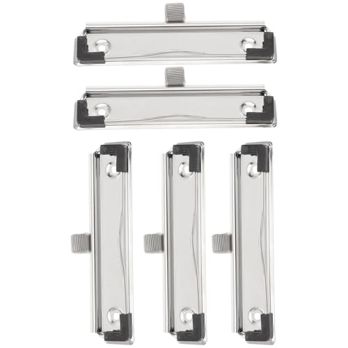 Pinces clips métal argenté porte-stylo pour ne plus perdre vos crayons