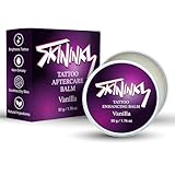Skininky Tattoo Aftercare Cream Balm – Colour Enhancing Moisturiser for New & Healed Tattoos – Non-Greasy Tattoo Care Butter – 50 g