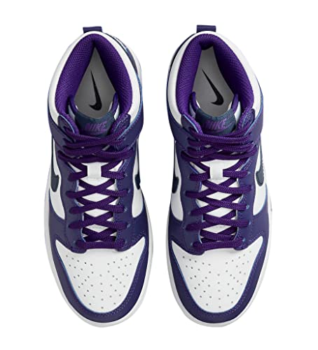 Nike Youth Dunk High Gs Dh9751 100 Electro Purple Midnght Navy - Size 5.5Y #TOP4