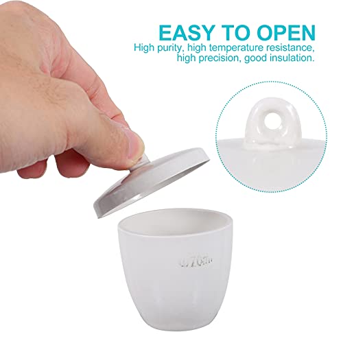 Iplusmile 4Pcs Capsula di Porcellana con Coperchio...