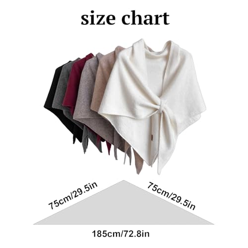 Pashmina Shawl Wraps for Women Knitted Shawls Wrap Cardigan Cape Wool Cashmere Shoulder Tops Shawls Scarf 20254