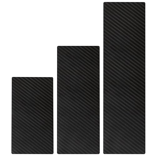 3pcs Hair Foiling Board for Highlighting Hairstylist Dyeing Hair Color Ombre Lace Balayage Airtouch Lightweight & Reusable Hairdressing Paddle for Home User & Salon Professionals Striped Black