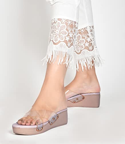 Image of JM LOOKS Daily fashionable Trendy fancy soft comfortable Heel Sandal for women's girls ladies