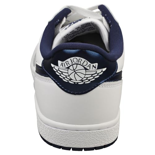 NIKE AIR JORDAN 1 Low 85 Mens Shoes Size - 10 White/Navy-White4