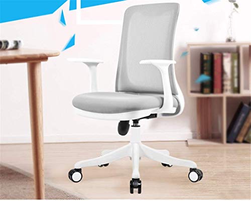 Creative Simplicity Comfortable Home Computer Chair, Lift Chair with Wheels for Bedrooms Book Room Library Student Study Chair Easy to Move Armchair, lsxysp, b, 49.550.597-105CM - Image 4