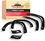 Trail Ridge Fender Flare Kit Bolt On Pocket Rivet Style Smooth for Tacoma 6 Bed
