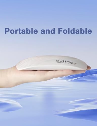 ZLXHDL UV Lampe Harz 36W – 12 LED UV-Licht für Harz, Epoxidharz & UV-Kleber Härtung – Faltbare USB UV Lampe Resin mit Timer – Kleine UV Lampe für Resin DIY & Modellbau