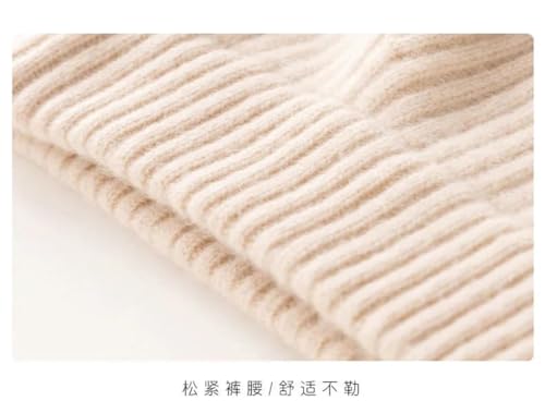 Women Woolen Skirts Slim Belt Office Long Midi Step Pencil Knitted Wool Skirt2