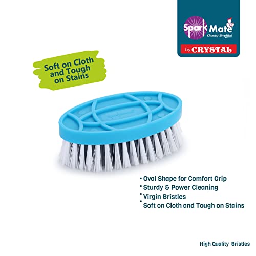 Image of Sparkmate by Crystal Set of 3 Brush (Oval + Iron + Easy Cloth Brush)