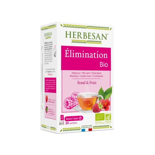 En Oferta Herbesan Infusion Hibiscus Elimination Bio Hibiscus, Thé Vert, Bouleau, Chiendent - 20 Sachets