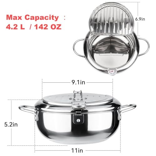 Commercial deep fryer heavy duty