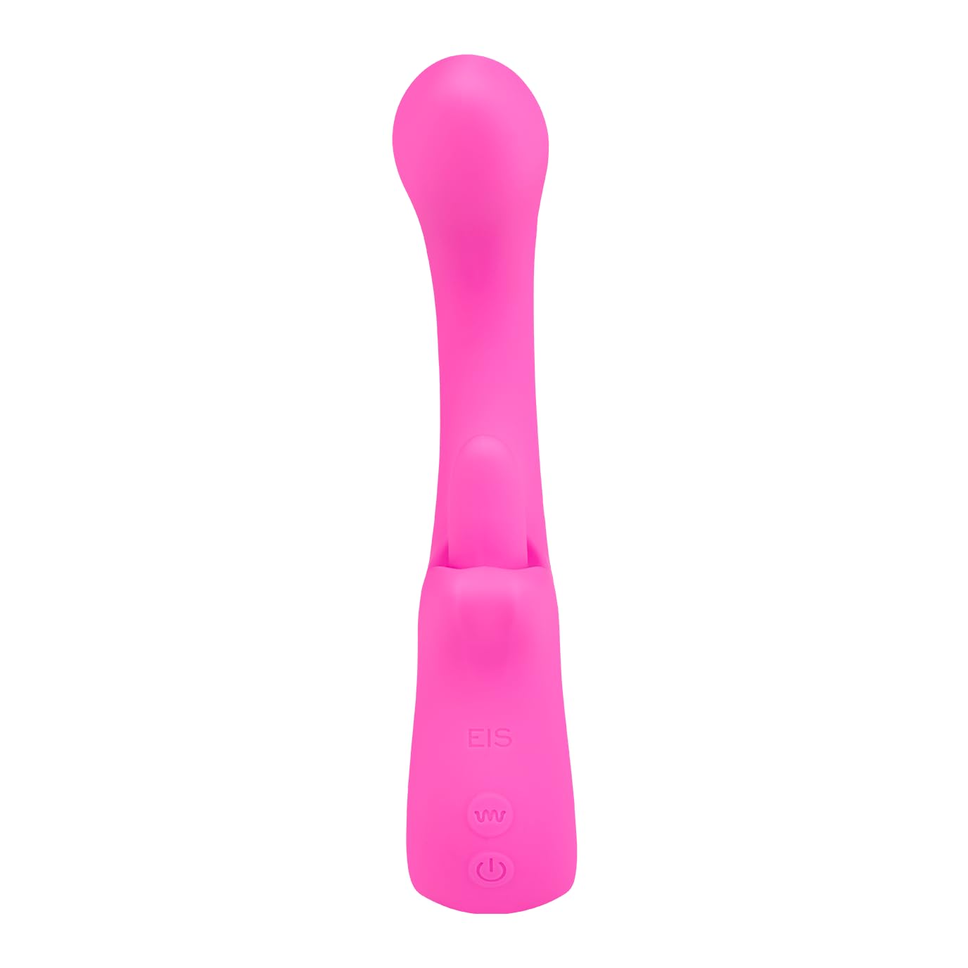 EIS | vibratore | Rabbit in silicone con lingua rotante | 22,5 cm | impermeabile (IPX7) | ricaricabile | 2 motori con 7 programmi ciascuno | materiale delicato sulla pelle
