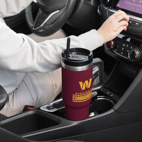 Image of FOCO NFL unisex-adult NFL Team Logo Insulated Travel Mug 40oz XL Tumbler