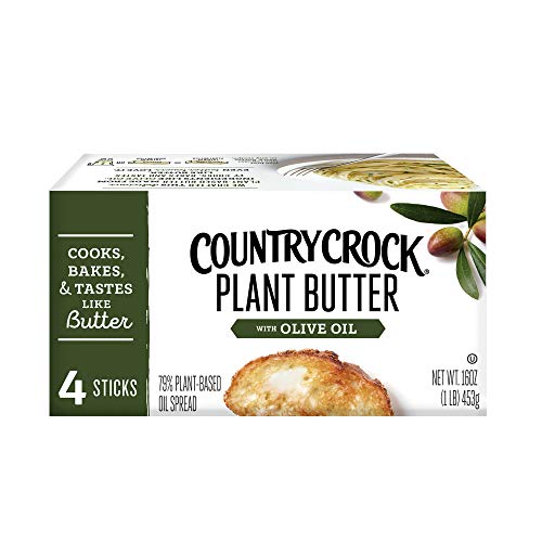 Country Crock Plant Butter With Olive Oil Sticks, 16 Oz, 4 Count #TOP5