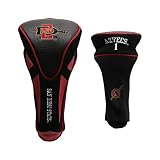 Team Golf NCAA San Diego State Aztecs Single Apex Driver Head Cover Golf Club Single Apex Driver Headcover, Fits All Oversized Clubs, Truly Sleek Design