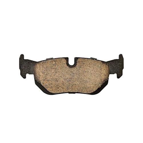Image of Detroit Axle - Rear Brake Pads for 2007-2013 BMW 328i, 2009-2013 328i xDrive, 2007-2008 328xi, 2008-2013 128i, Ceramic Brake Pads w /Hardware Replacement