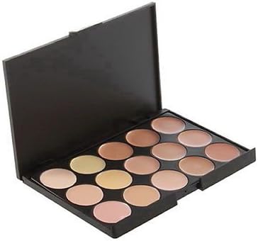 Professional Salon Makeup 15 Colors Concealer Palette Contour Face Cream Fashion