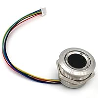 Lobamop R503 Rundrunde Zweifarbige Ringanzeige LED Steuerung DC3.3V MX1.0-6Pin Kapazitiver Finger Abdruck Sensor Scanner