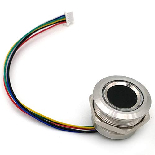 Yheonver R503 - Indicador de anillo redondo de dos colores, control LED, DC3,3 V, MX1.0-6 pines, módulo capacitivo, sensor de huellas dactilares, escáner