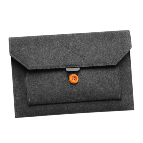 Funda para portátil de fieltro ligera impermeable y bolsa organizadora de tablet