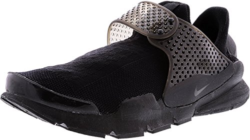 Nike Women's Sock Dart Black/Black-Volt Low Top Running Shoe - 11M