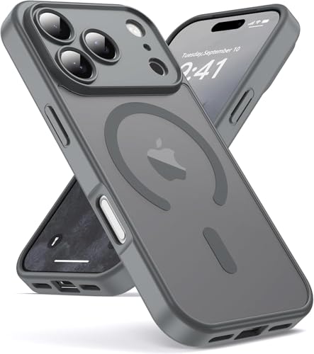 CasyKasy for iPhone 17 Pro Max Phone Case Magnetic for MagSafe Slim Grey - image 6